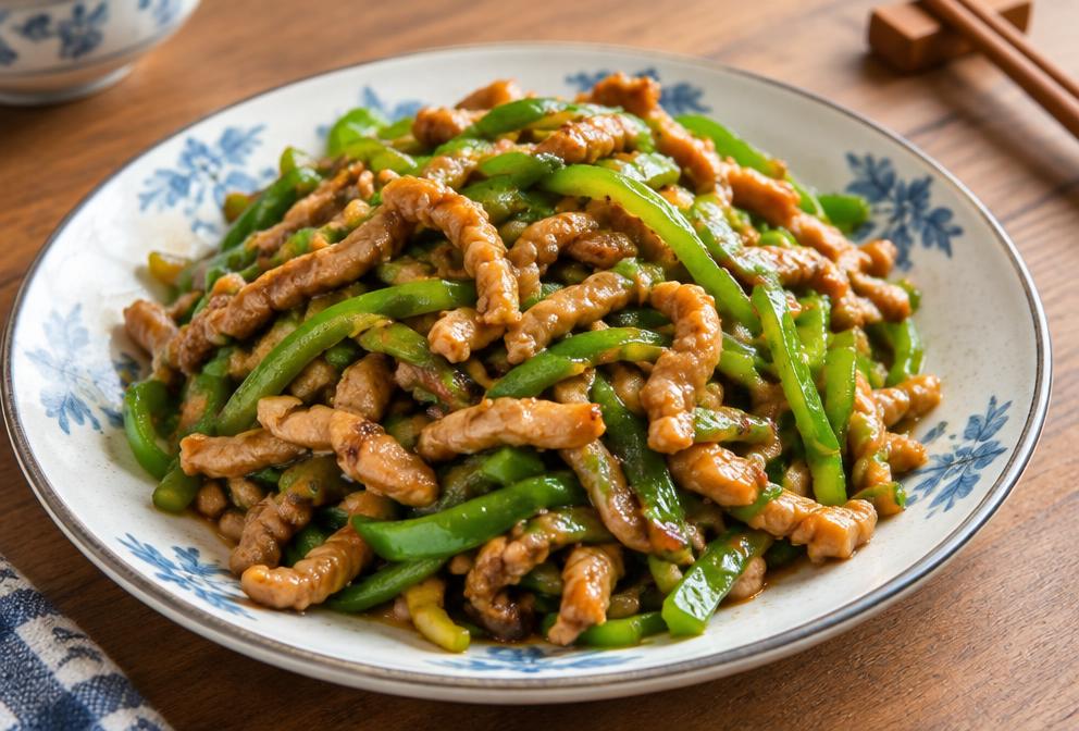 青椒肉絲