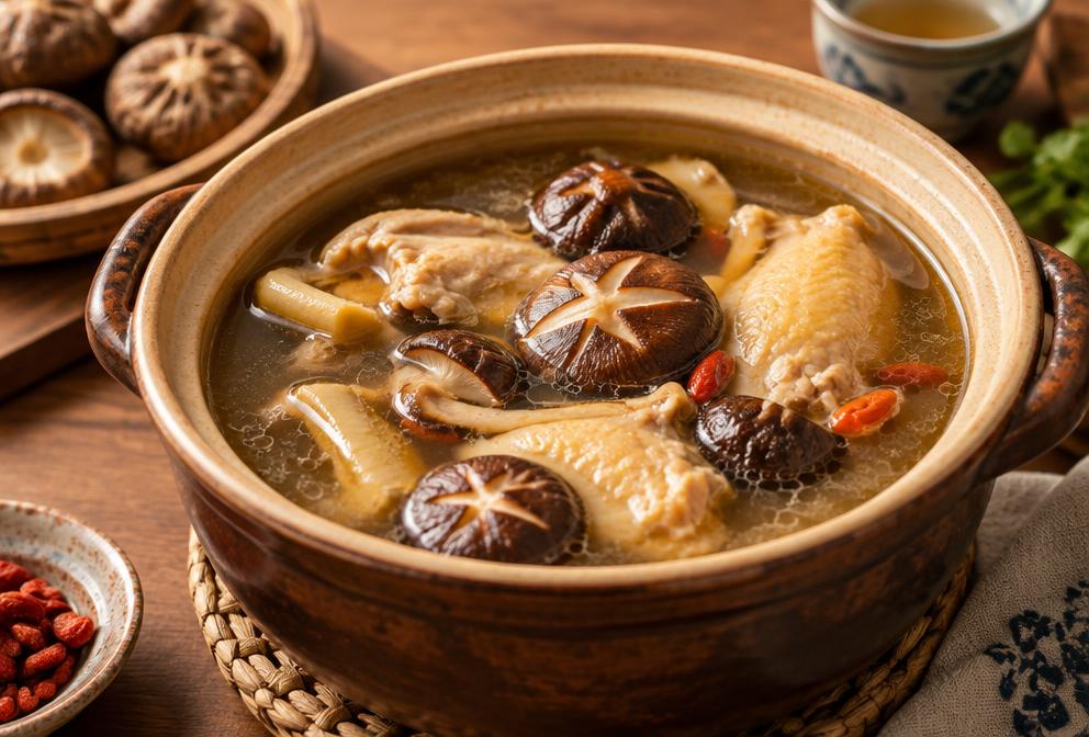 香菇雞湯